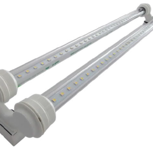 світильник для двох світлодіодних люмінесцентних ламп